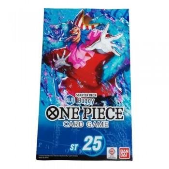 One Piece Buggy ST25 kortų žaidimo rinkinys pradedantiesiems mėlyna sp. (51 korta)